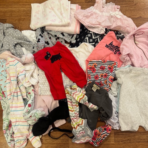 3mo baby girl clothes bundle - Picture 1 of 9